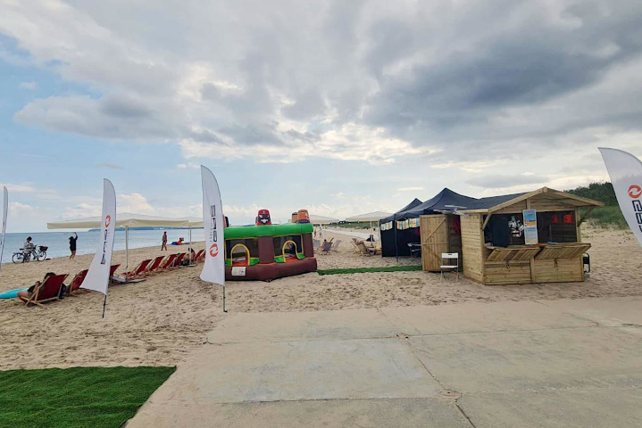 Sommerevent am Strand für Orlen